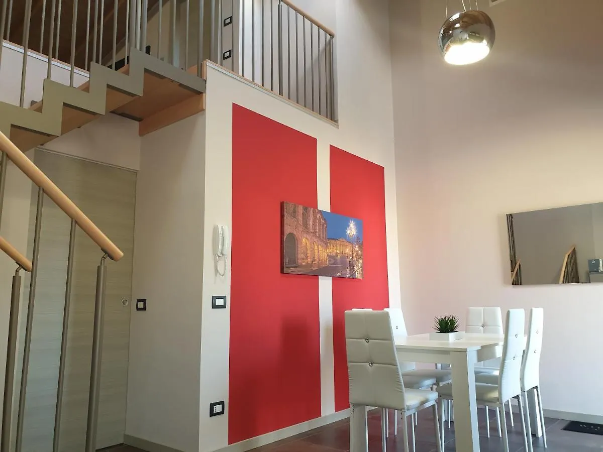 Dimora Rosso San Zeno - Wifi Veloce E Adatto Per Famiglie Verona Apartment